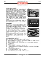 Предварительный просмотр 16 страницы MetalMaster MG-440 User'S Operation Manual