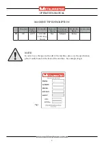 Предварительный просмотр 3 страницы MetalMaster PB-1030T User Manual