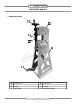 Предварительный просмотр 5 страницы MetalMaster S2268 Operation Manual