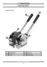 Preview for 5 page of MetalMaster SHST-1.2H Operation Manual