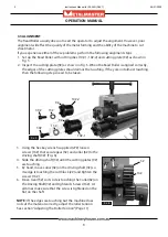 Предварительный просмотр 9 страницы MetalMaster SJ-24D Operation Manual