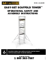 Предварительный просмотр 1 страницы MetalTech AL-Q0108 Operational Safety And Assembly Instructions