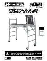 Предварительный просмотр 1 страницы MetalTech I-CAISC Alu Series Operational Safety And Assembly Instructions