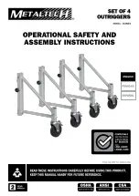 Preview for 1 page of MetalTech I-CIS04 Operational Safety And Assembly Instructions