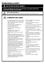 Предварительный просмотр 2 страницы MetalTech I-CISCPYGR Operational Safety And Assembly Instructions