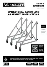 MetalTech I-CISO4TT Operational Safety And Assembly Instructions preview