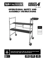 MetalTech I-IMCNAT Jobsite Series Operational Safety And Assembly Instructions предпросмотр