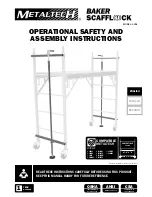 MetalTech ScaffLock I-ISL Operational Safety And Assembly Instructions preview