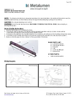 Metalumen Grande RM4D Series Installation Instructions preview