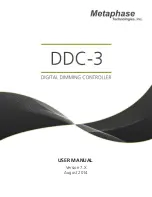 Metaphase Technologies DDC-3 User Manual предпросмотр