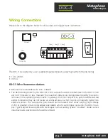 Предварительный просмотр 3 страницы Metaphase Technologies DDC-3 User Manual