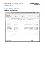 Предварительный просмотр 22 страницы Metaphase Technologies Metaphaser MP-LE1007 Operating Manual