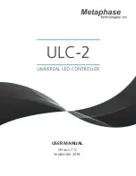 Предварительный просмотр 1 страницы Metaphase Technologies ULC-2 User Manual