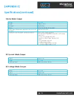 Предварительный просмотр 16 страницы Metaphase Technologies ULC-2 User Manual