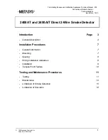 Metasys 2400AIT Technical Bulletin preview