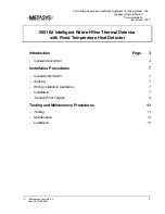 Metasys 5551RJ Manual preview