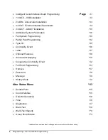 Предварительный просмотр 2 страницы Metasys IFC-1010 Technical Manual Programming Section