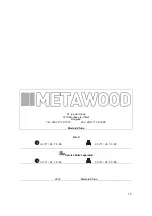 Preview for 18 page of METAWOOD 5411074127725 Manual