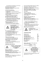 Preview for 26 page of METAWOOD 5411074127770 Original Instructions Manual