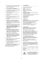 Preview for 27 page of METAWOOD 5411074127794 Original Instructions Manual