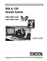 Metcal BGA-3590 Series User Manual preview