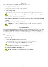 Preview for 9 page of Metcalfe GU4 Installation & Operating Instructions Manual