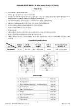 Предварительный просмотр 5 страницы Metcalfe NS300XHD Installation & Operating Instructions Manual