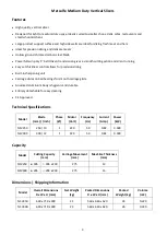 Preview for 4 page of Metcalfe NSV250 Installation & Operating Instructions Manual