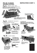 Предварительный просмотр 5 страницы Metcalfe PN138 N GAUGE WAYSIDE STATION KIT Instruction Sheet