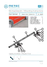 Preview for 1 page of Metec 806255 Mounting Instructions