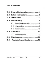 Preview for 4 page of Metek JOFRA STS-150 A User Manual