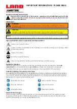 Preview for 2 page of Metek LAND LWIR Installation Manual