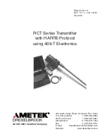 Preview for 3 page of Metek RCT 10 series Installation And Operating Instruction