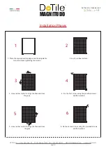 Preview for 1 page of Metem DoTile MAGNITUDO BS1 Installation Phases