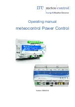 Preview for 1 page of meteocontrol Power Control Operating Manual