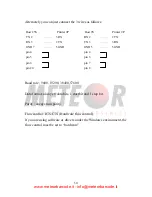 Preview for 36 page of Meteor Dali 200dpi User Manual