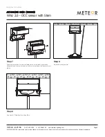 Предварительный просмотр 3 страницы Meteor Whiz 2.0 Installation Instructions