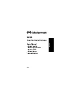 Предварительный просмотр 35 страницы Meterman AM8B User Manual