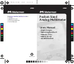 Предварительный просмотр 65 страницы Meterman AM8B User Manual