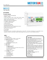 Meters UK Ltd SmartLink EM737 CT User Manual предпросмотр