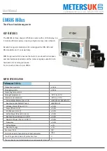 Preview for 1 page of Meters UK EM606 M-Bus User Manual