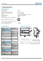 Предварительный просмотр 2 страницы Meters EM737 CT User Manual