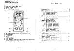 Preview for 2 page of metex M-3800 Operating Manual