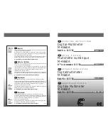 metex M-4660A Operating Instruction preview