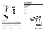 Preview for 1 page of METHVEN Aio AOBCP Installation Manual