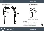 METHVEN Amio 01-4002 Installation Manual preview