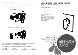 METHVEN Amio Shower Mixer With Divertor Installation Manual preview