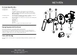 Preview for 8 page of METHVEN Aroha 01-9106 Installation Manual