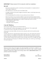 Preview for 2 page of METHVEN AURAJET HANDSET Installation Manual