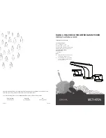 Preview for 1 page of METHVEN KAHA 3 Installation Manual